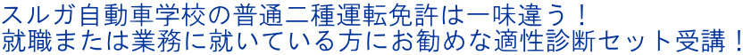 �X���K�����Ԋw�Z�̕��ʓ��^�]�Ƌ��͈ꖡ�Ⴄ�I �A�E�܂��͋Ɩ��ɏA���Ă�����ɂ����߂ȓK���f�f�Z�b�g��u�I